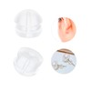 Silicone Earring Backs, Clear Earring Backings, 12PCS Soft Earring Stoppers,