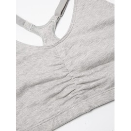 Fruit of the Loom Women's Adjustable Shirred Front Racerback Sports Bra Multi Packs, Desert Dusk/Black/Blushing Rose, 40