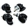 Bashineng Skull License Plate Screw 4 Pack Universal Cars Truck