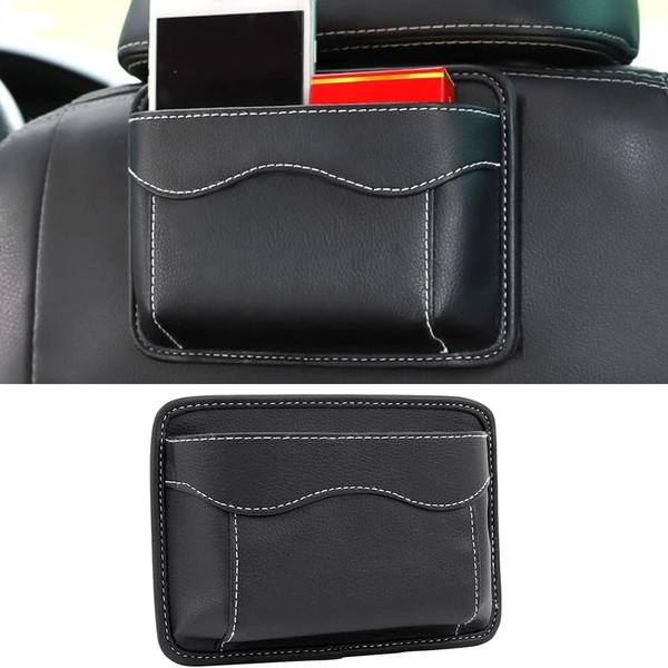 SSyang Car Seat Side Pocket, Mini Leather Organizer, 18 *