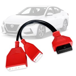 AMHTDOL 16 32 Bypass Cable Compatible for Nissan Sylphy (B18) Connector Gateway Adapter for Key Without Password 16+32pin Cable Fit for X431 MX808 MS908S IM608 N51 VVDI Obdii Scanner Diagnosis Tool