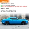 FetonAuto Blue LED Side Marker Lights for 2015-2023 Dodge Challenger
