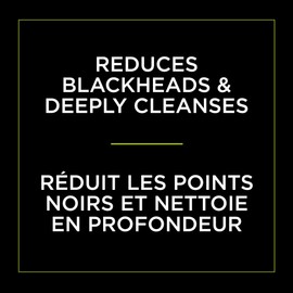 L’Oréal Paris Anti-Blackhead Scrub for Men, Pure Charcoal Men Expert Skincare, With Oak Charcoal to Reduce Blackheads and Deeply Cleanse Skin, 100 ml