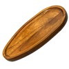 Caylielam Salt and Pepper Mill Holder Wood Tray, Kitchen Pepper