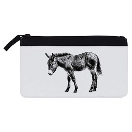 Azeeda 'Donkey Standing Side View' Pencil Case (PC00056825)