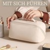 Kosmetiktasche Groß Hohe Kapazität Verwendet Für Damen, Tragbar Make Up