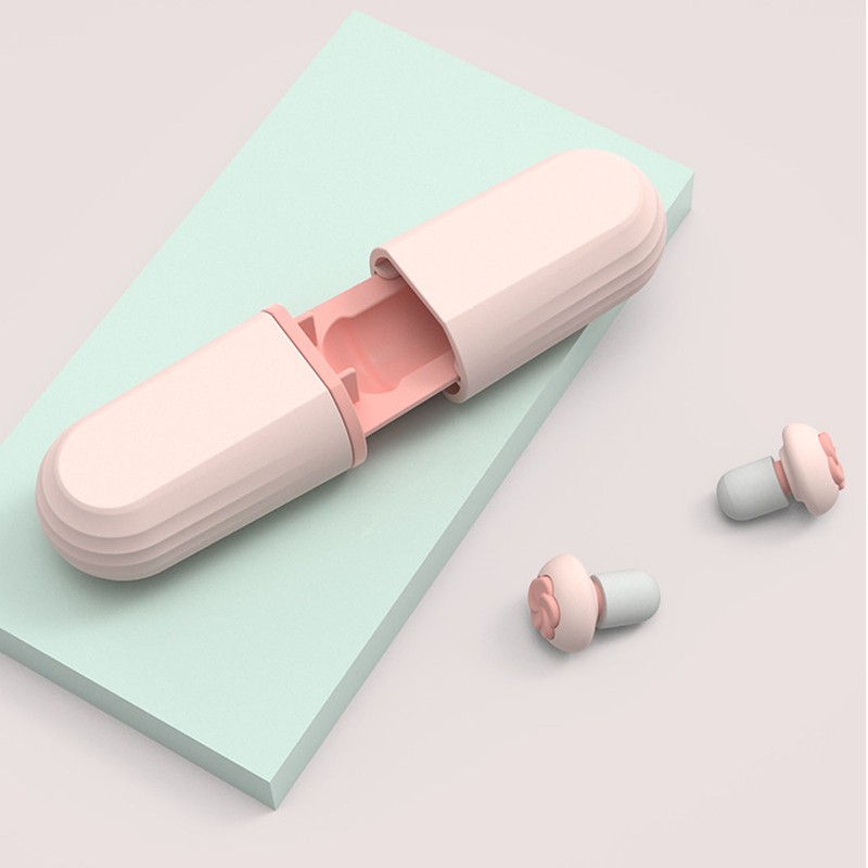 Noise Canceling Earplugs Sound Proof Light Blocking Soft Sleep Eye