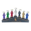 7 Potencias Santa Muerte Statue 13 Inch