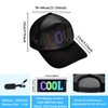 Aurravellir LED Hats with Full Color Screen Customizable Scrolling Messages