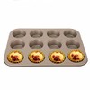 Ihanini Non Stick Ceramic Coated Muffin Pan 12 Cups Professional
