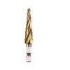 SALI HSS Step Drill [Φ4-12 mm, 9 Steps] Four Spiral
