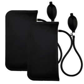 Pack of 2 Mounting Cushions, Air Wedge Pump, Wedge Pneumatic Tensioner, Inflatable Shim, for Door Window Installation and Car Repair Mounting Aid, Load up to 200 kg