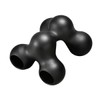 AKAISHI Acupoint Style Acupoint Pillow Black for Neck, Shoulder, Back,