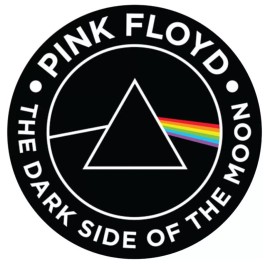 Pink Floyd The Darkside Of The Moon Die Cut Laminated Vinyl Sticker/Decal - 3"