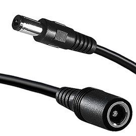 Dc Power Extension Cable,5.5mm x 2.1mm 12v Extension Cord 6FT Security Camera Cable DC Male to Female Extender Wire for CCTV Wireless IP Indoor Camera Dvr Standalone LED Strip,DC Supply Adapter