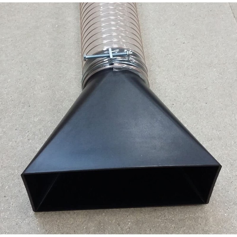 Charnwood DH250 Woodworking Dust Collector Extraction Hood 250mm x 110mm