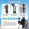HOMEDEMO 7ft Heavy Duty High Wind Beach Umbrella With Foldable