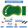 Sagsewful Floating Golf Green for Pool, Floating Chipping Green Mat