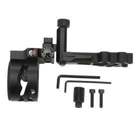 5 Pin Bow Sight Aluminium Alloy with Short Rod Archery Sight for Shooting Hunting Compound Bow