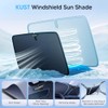 KUST Custom Fit Windshield Sun Shade for Toyota Tacoma 2016-2026