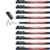 edding 141 F permanent pen - blue - 10 pens
