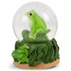 Elanze Designs Playful Green Tree Frog Tabletop Figurine Forest Hopping