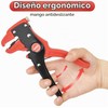 WGGE Pelacables y cortador automático, herramienta pelacables 2 en 1,