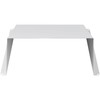 8" x 8" White Galvanized Steel Vent Cover - Duct