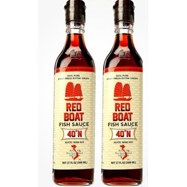 Red Boat Fish Sauce First Press 100% Pure 17oz ( Pack of 2 )~Exp 12/07/2026