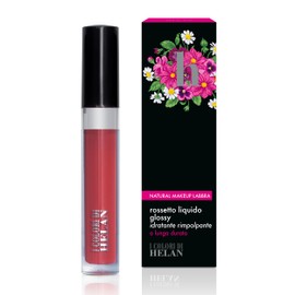 Helan I Colori von Helan Lippenstift, langanhaltend, flüssig, glänzend, kein Kleben, feuchtigkeitsspendender Lippenbalsam mit Rizinusöl und Sheabutter, Make-up 2,5 ml