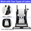 LENVII Label Holder Rewinder, External Rolls Label Holder for Large