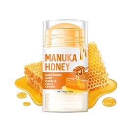 Honey Foot Cream Hand & Heel Cream for Very Dry Hands & Feet Cracked Heel Repair Cream, Foot Cream for Cracked Heels & Dry Skin, Heel Repair Cream & Heel Balm Stick Intensive Moisturising 40g