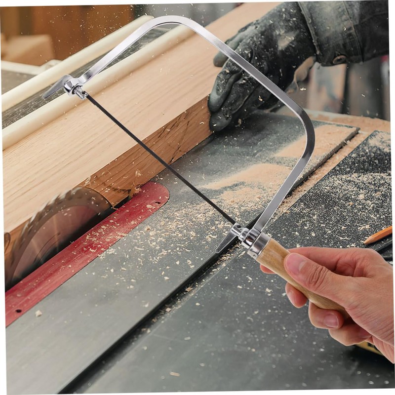 Operitacx 2 Sets Mini Wood Handle Coping Saw U Shape