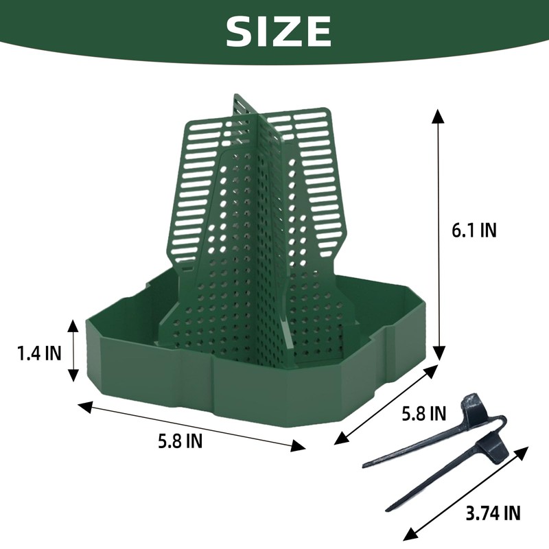 Chameleon Feeder Bearded Dragon Feeder for Mounted Insect with Rope