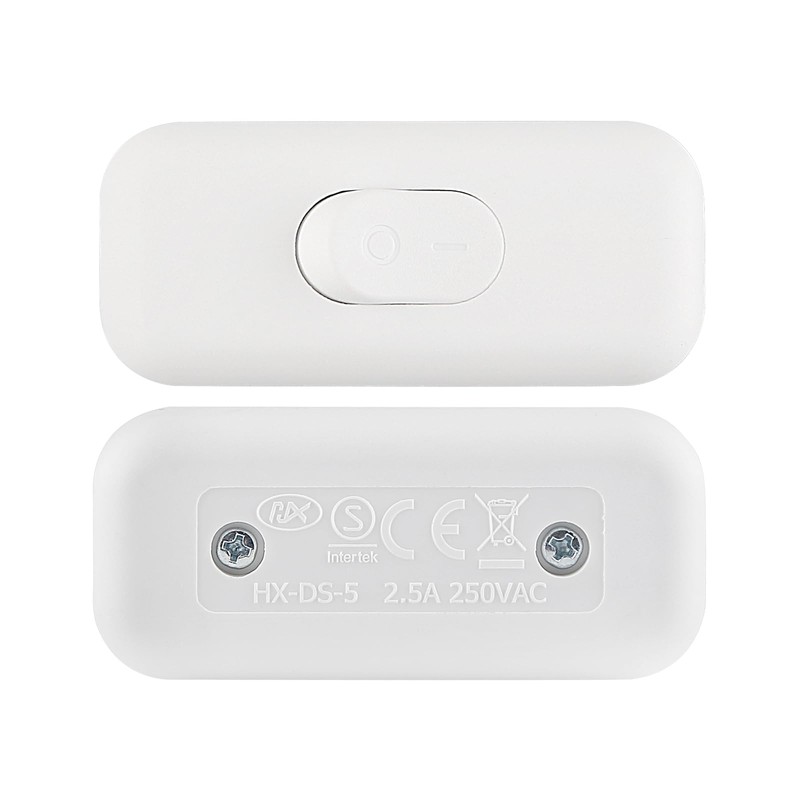 2 x 6A 2 Pin and 3 Pin Rocker Switch