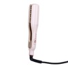 Flat Curling Iron 45W Pink Negative Ion Hair Crimper Waver
