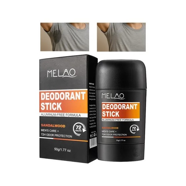 Barra Antitranspirante De Hombres,72h Contra El Malos Olores