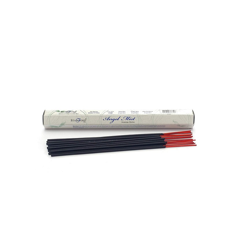 STAMFORD INC. Angel Mist Incense-6 Packs x 20 Sticks, Bamboo,