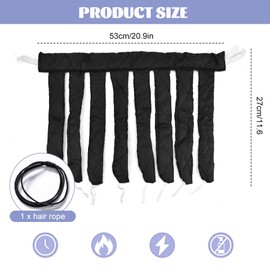 STCRERAG Octopus Hair Curler