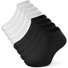 easetoe Ankle Socks for Women, 8 Pairs Premium Cotton Non