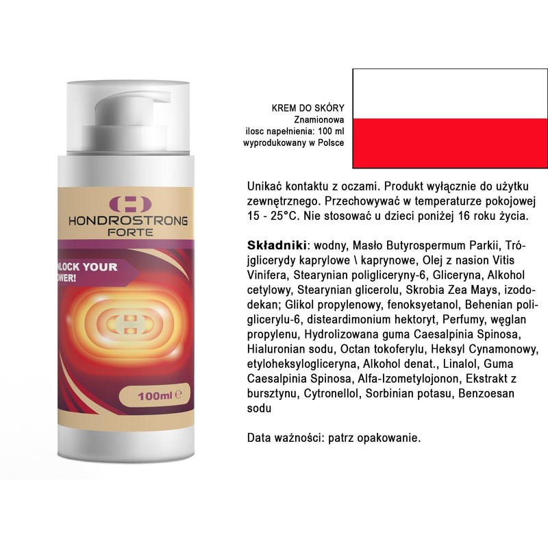 Hondrostrong Forte Cream 100 ml