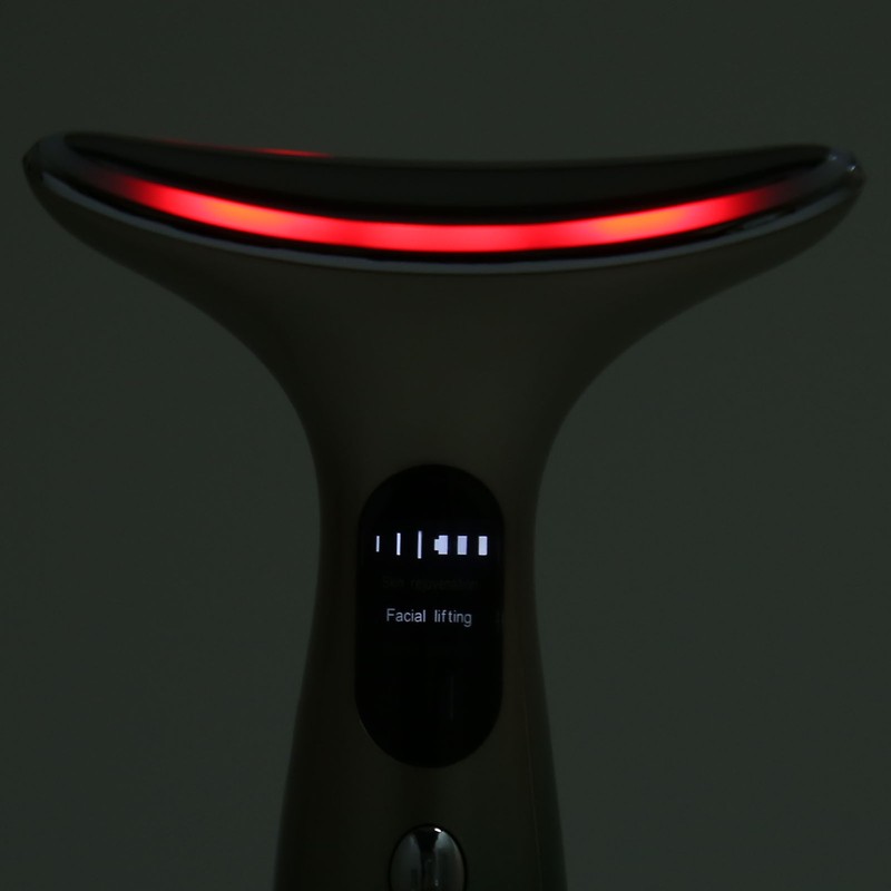 Neck Lifting Massager Micro Current Vibration Fade Fine Lines Neck