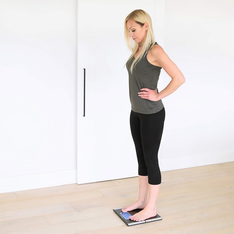 Escali Ultra Slim Easy Read Digital Bathroom Scale for Body