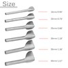 6pcs /set DIY Leather Carft V Shape Punch Belt End