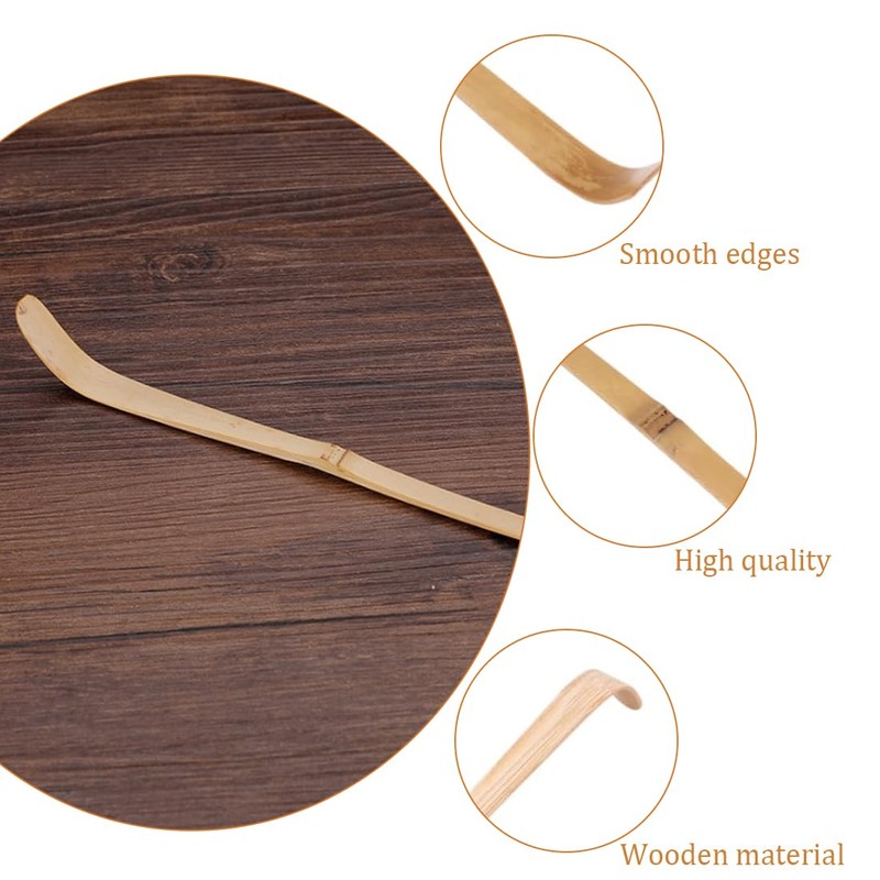 Tadipri Bamboo Chashaku for Traditional Asian Matcha Tea Preparation (Essential