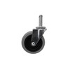Shepherd 3" Swivel Stem Caster with Soft TPR Tread Rubber
