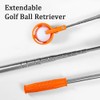 Jiakalamo Golf Ball Retriever, Portable Telescopic Scoop Saver Pick Up