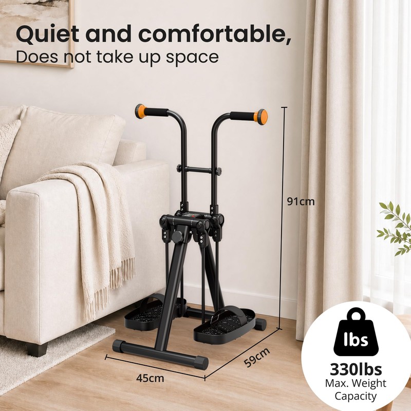 RYGEO Pedal Exerciser Bike for Seniors – Arm, Leg, Hand