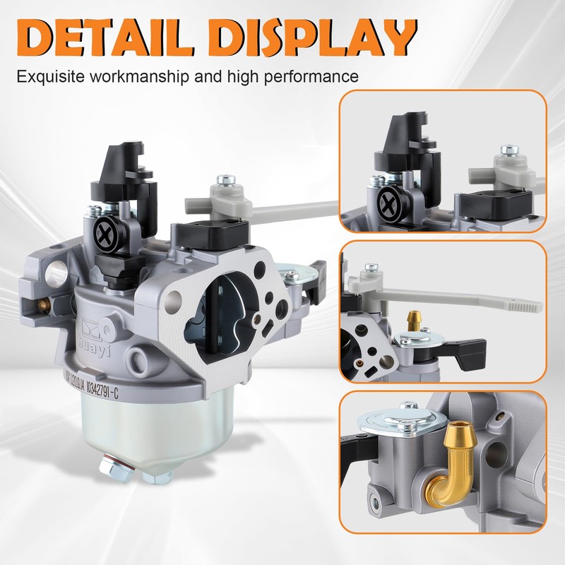 Topkidame Huayi 813280 Carburetor Carb Fit for Briggssstraton 25T3 25T