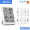 Peakloong Tuya WiFi Weather Station Digital Forecast Screen with8 WiFi+RF433